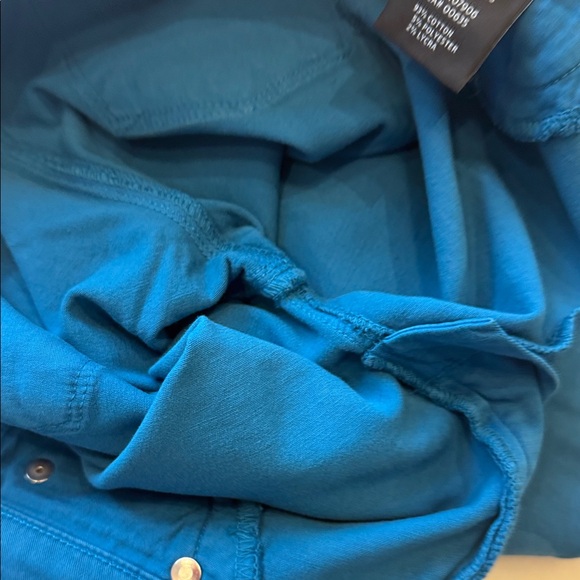 NWOT Hudson Jeans Women's Nico mid rise super Skinny in Vibrant Blue camo - Picture 9 of 9